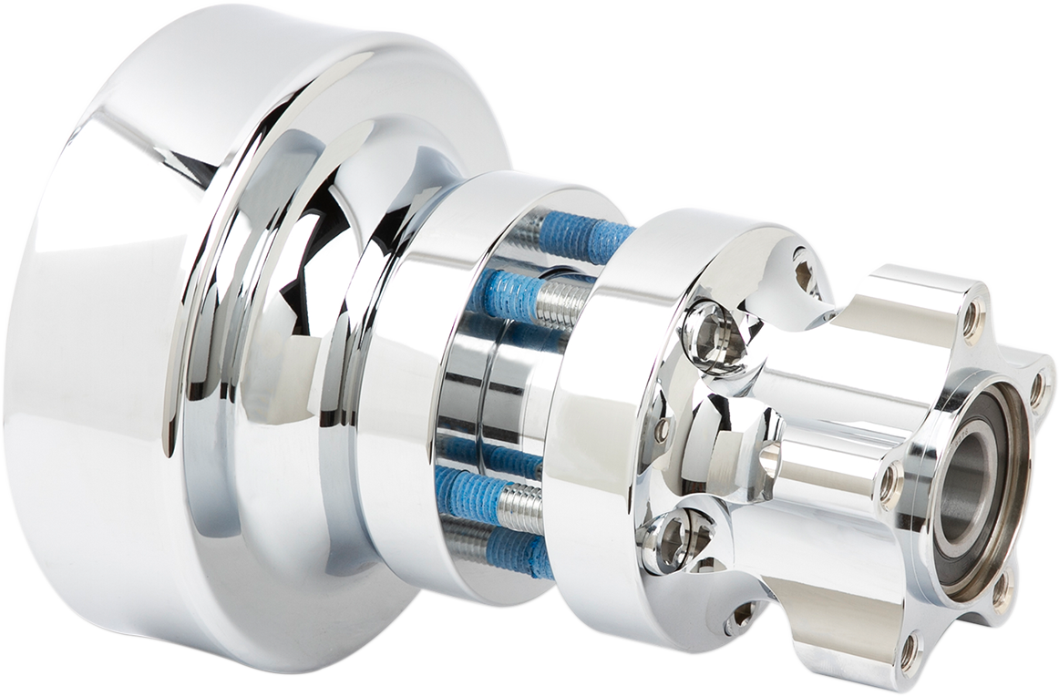 Cartridge Hub - Hub - Cartridge - Rear/Single Disc - Chrome - '09-25 Touring/Trike [0213-0817]