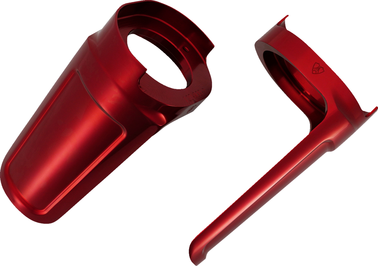 Method® Performance Bagger Fork Guards - Method® Fork Guard Cover - Red [0403-0183]