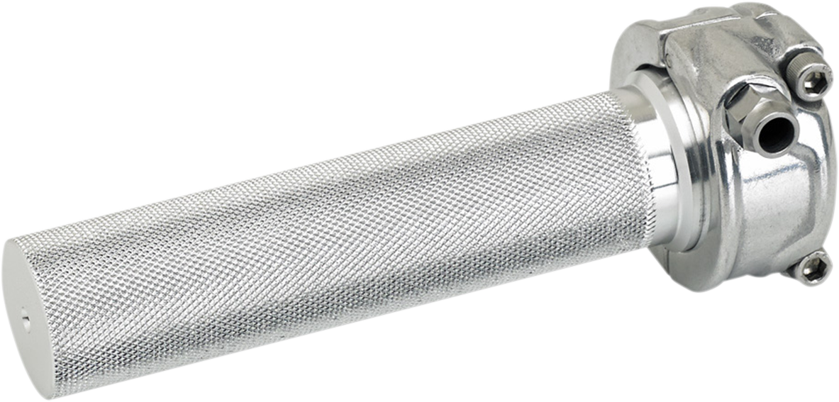 1" Whiskey Throttle Assembly - Single Cable - Polished [0632-0626]