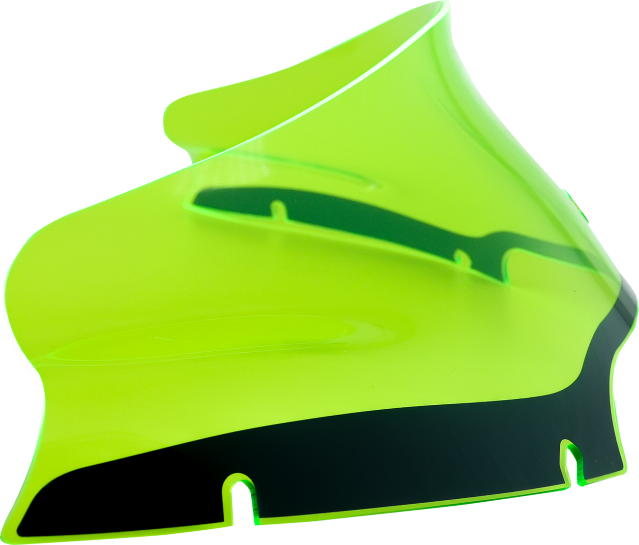 Ice Flare® Windshield - 6" - Green Ice - '15-'25 FLTR [2310-0726]