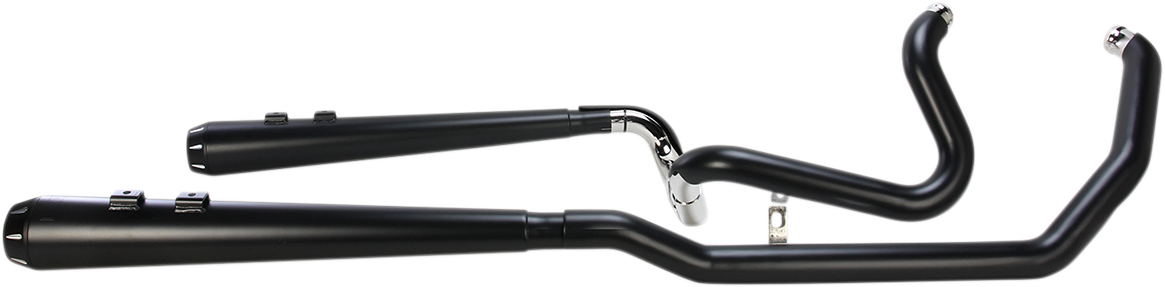True-Dual Down Under System - Down Under Exhaust - Black - Megaphone [1800-1899]