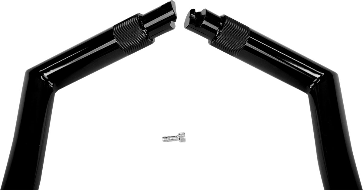 1-1/4" EZ Install Pointed Top Handlebar - 12" - Black [0601-4765] - Image 4