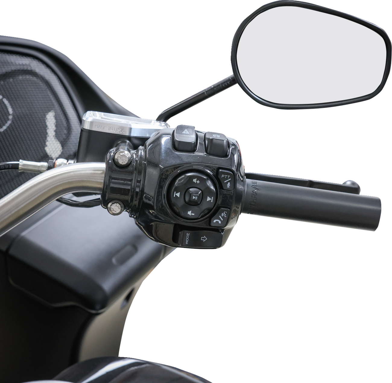 Throttle Tube - Smooth - 1" - Touring TBW - Black [0632-1001] - Image 6