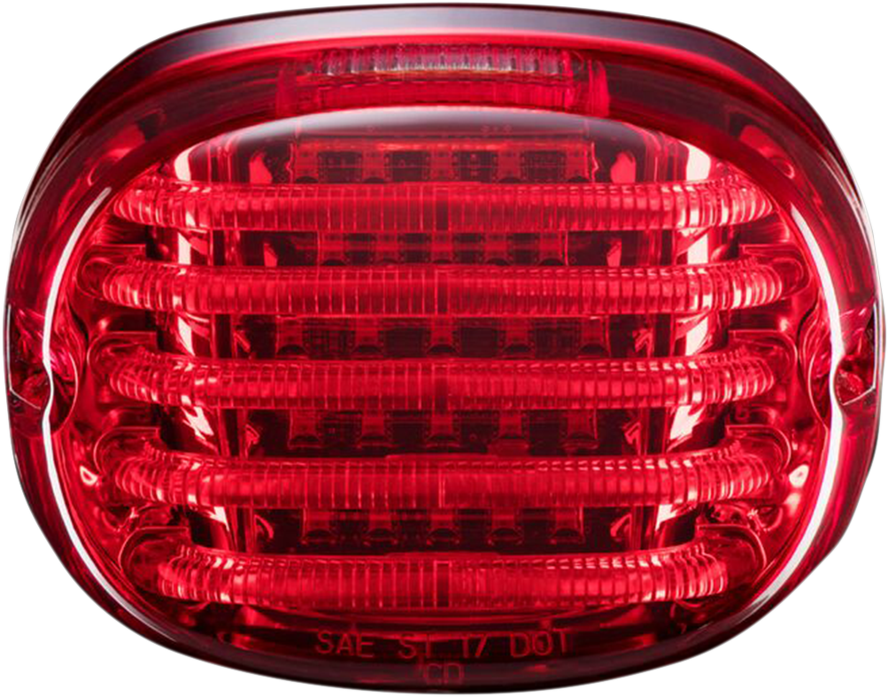 ProBEAM® Squareback LED Taillight Kit - Taillight - with License Plate Illumination Window - Red [2010-1366] - Image 2
