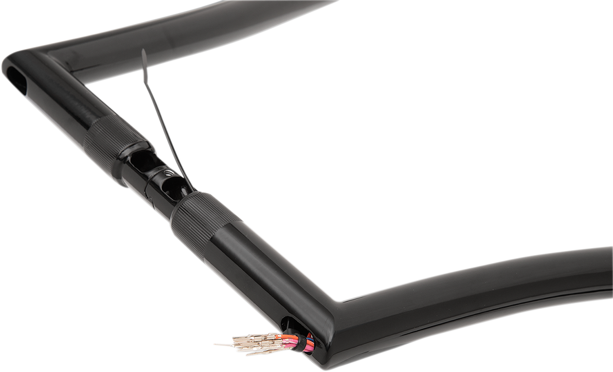 1-1/4" EZ Install Pointed Top Handlebar - 12" - Black [0601-4765] - Image 12