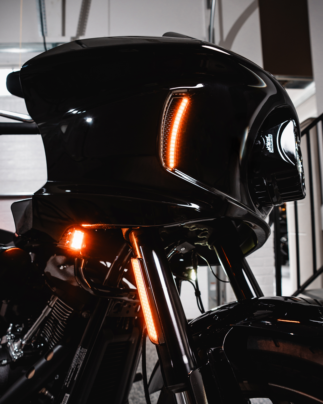 Performance LED Front Turn Signals - LED Turn Signals - Front - Gloss Black [2020-2216] - Image 6