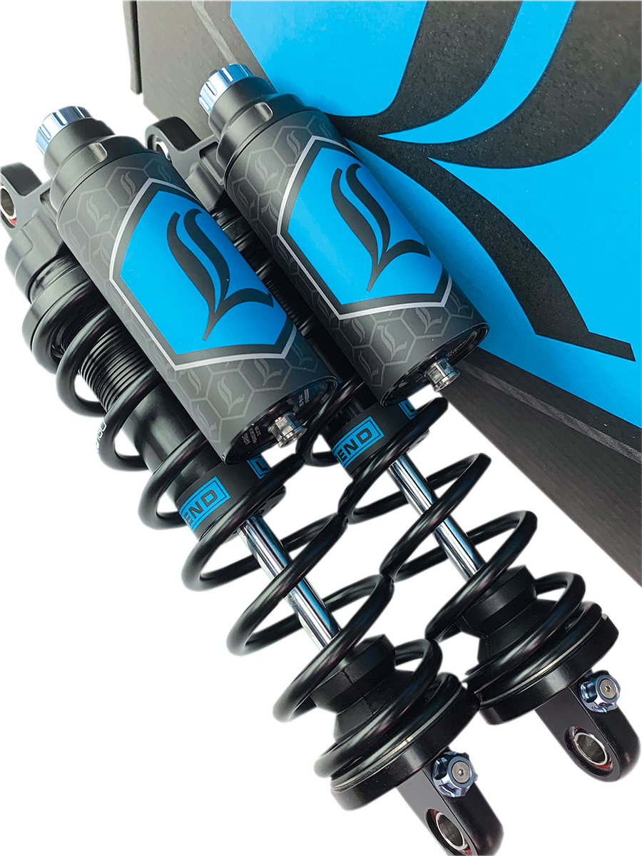 Legend REVO ARC Piggyback Coil Suspension for FXD Models - REVO ARC Piggyback Shocks - 14" - Standard - Black - '99-'17 Dyna [1310-1892] - Image 5