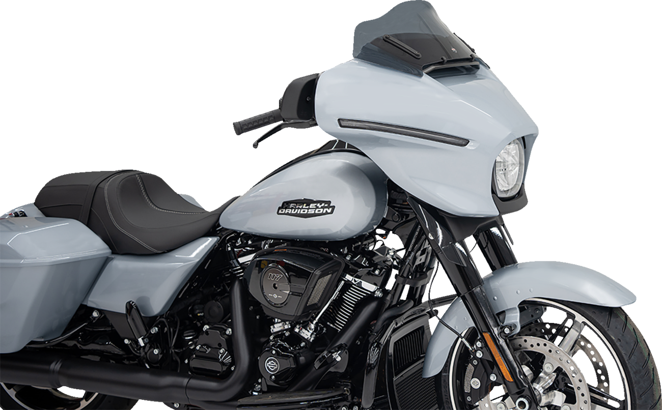 Flare® Windshield - 8" - Dark Smoke - '23-'25 FLHX [2310-0859] - Image 3