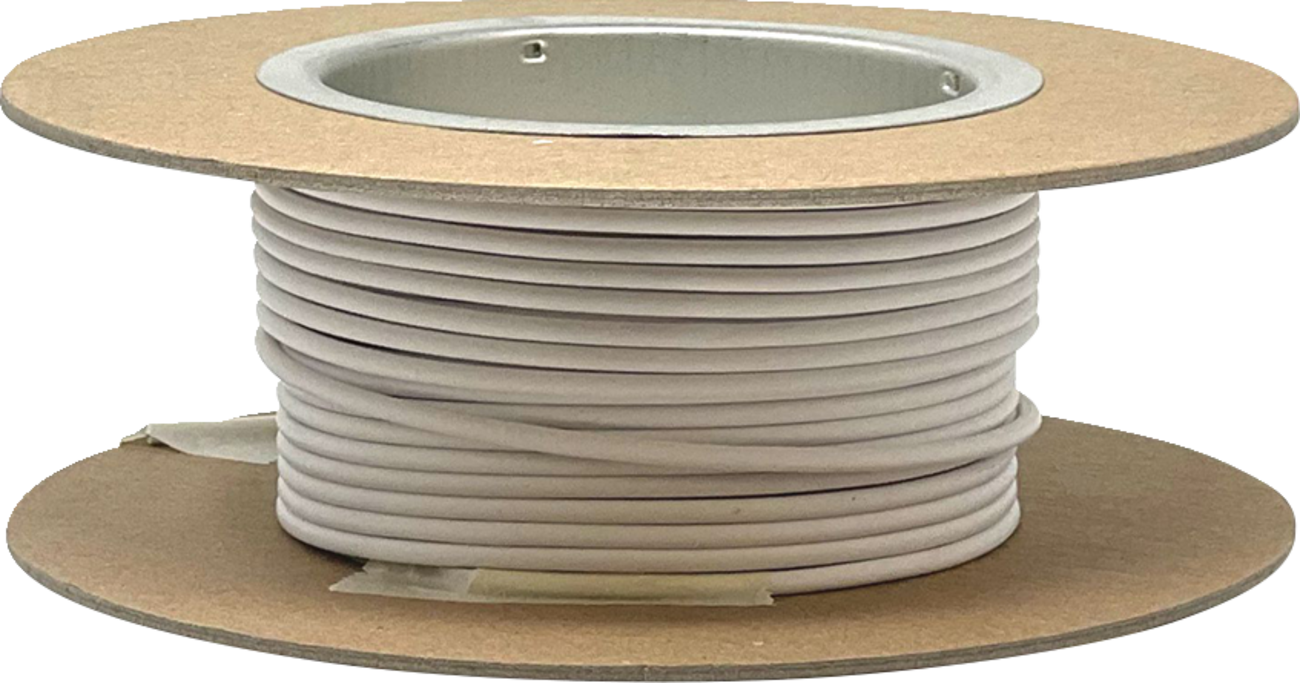 GXL Copper Wire - 25' GXL Wire Spool - 16 Gauge - White [2120-1308]