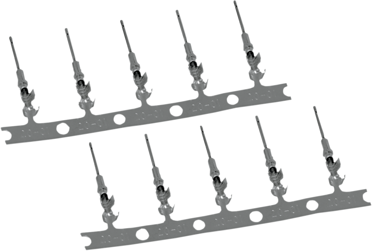Deutsch DTM Plug and Receptacle Kit — 100 Pack - Stamped Crimp Pins 100PK - Sold Each [2120-0399] - Image 2