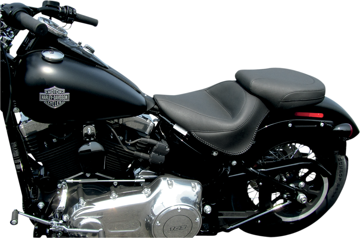 Wide Vintage Solo Seat - Touring Vintage Solo Seat - FXS [0802-0763] - Image 5