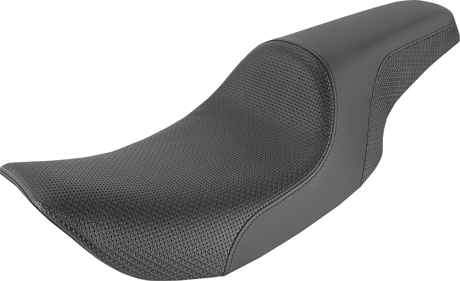 Profiler™ Basketweave Seat - Black - FLH '97-'07 [0801-1275]