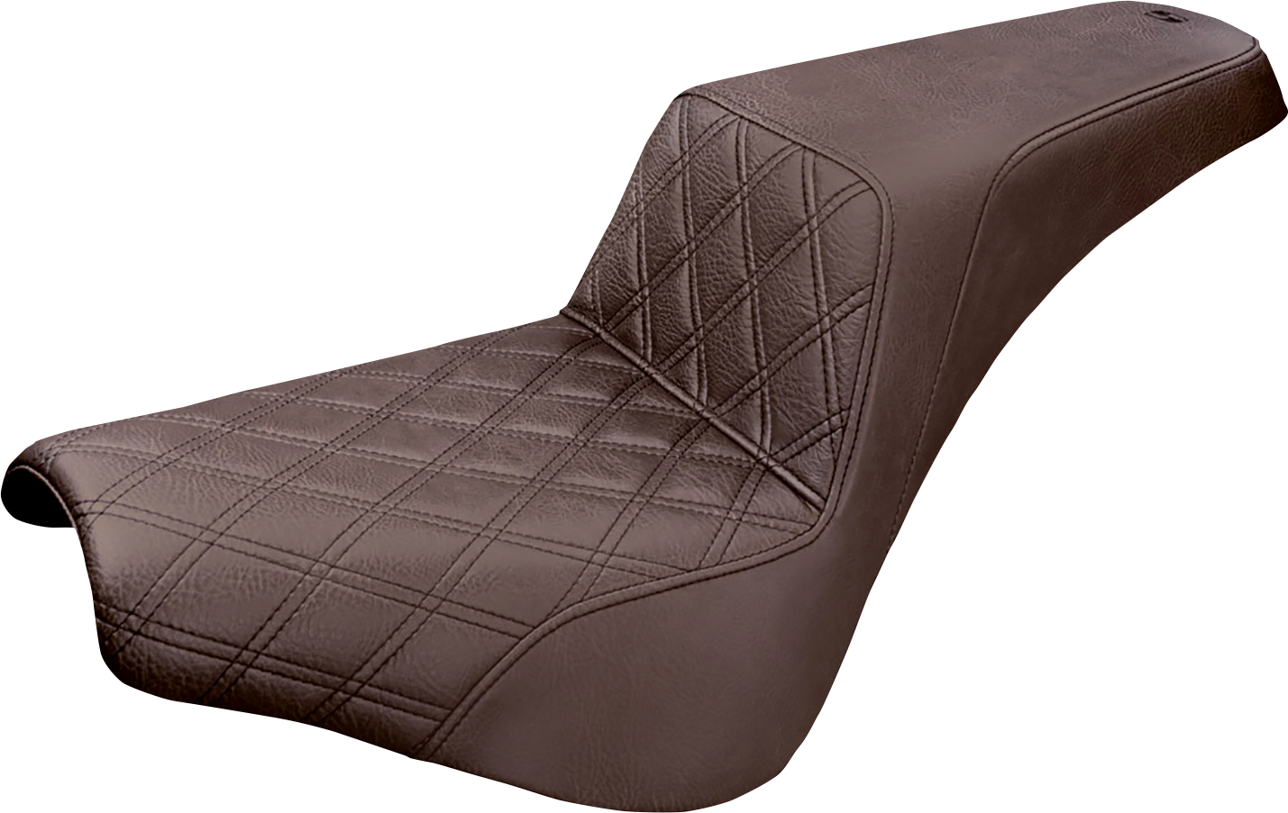 Step-Up Seat — Front Lattice Stitch - Step-Up Seat - Front Lattice Stitch - Brown - FX '18-'24 [0802-0963]