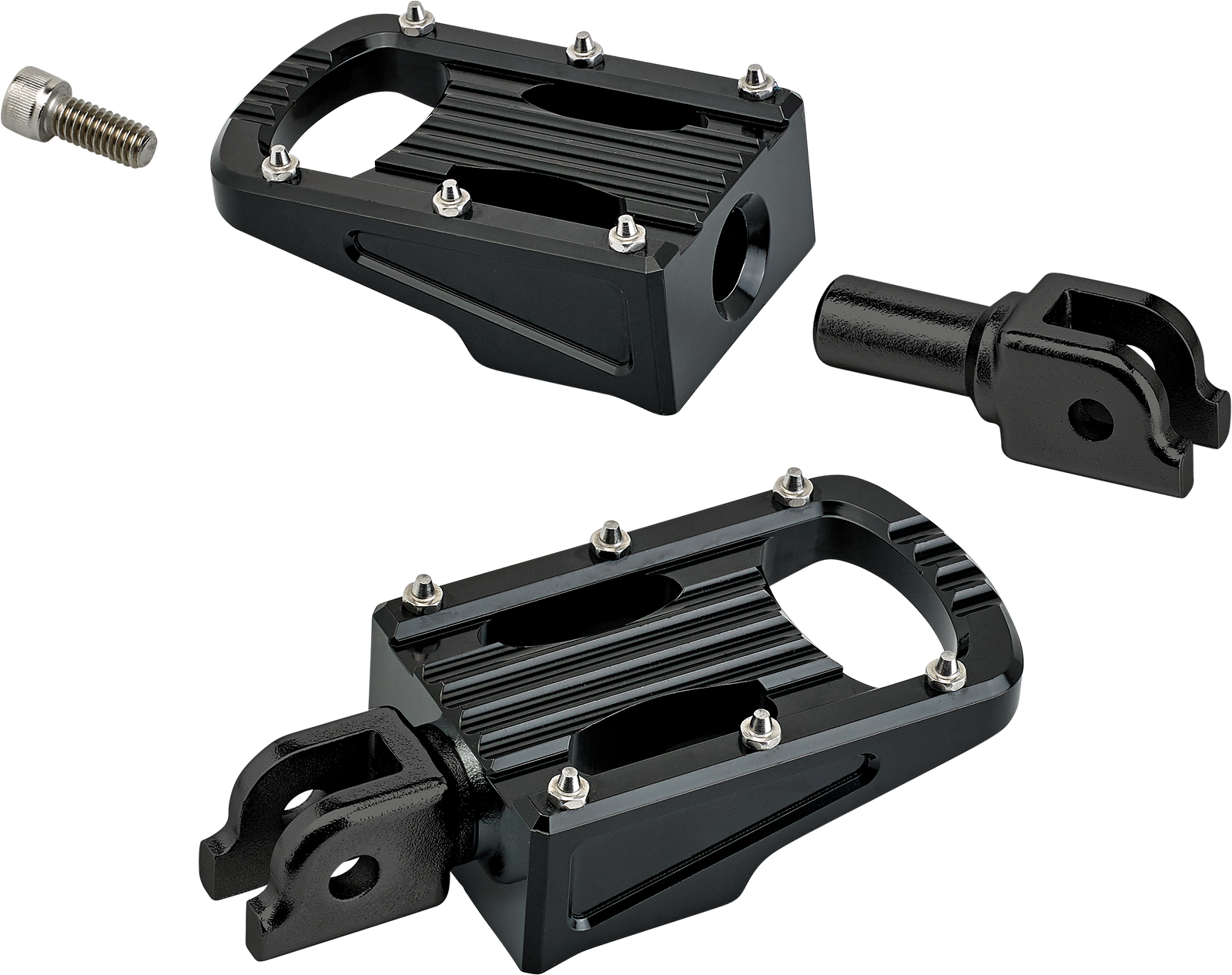 Punisher Foot Pegs - Driver - Black - M8 [1620-2172] - Image 3
