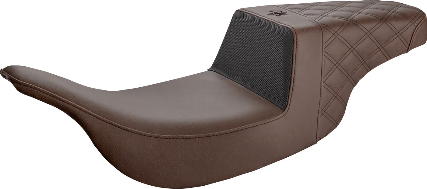 Unknown Industries Performance Gripper Seat - Unknown Industries Seat - Front Carbon Fiber/Black Gripper Lumbar/Rear Lattice Stitch - FL [0801-1359]