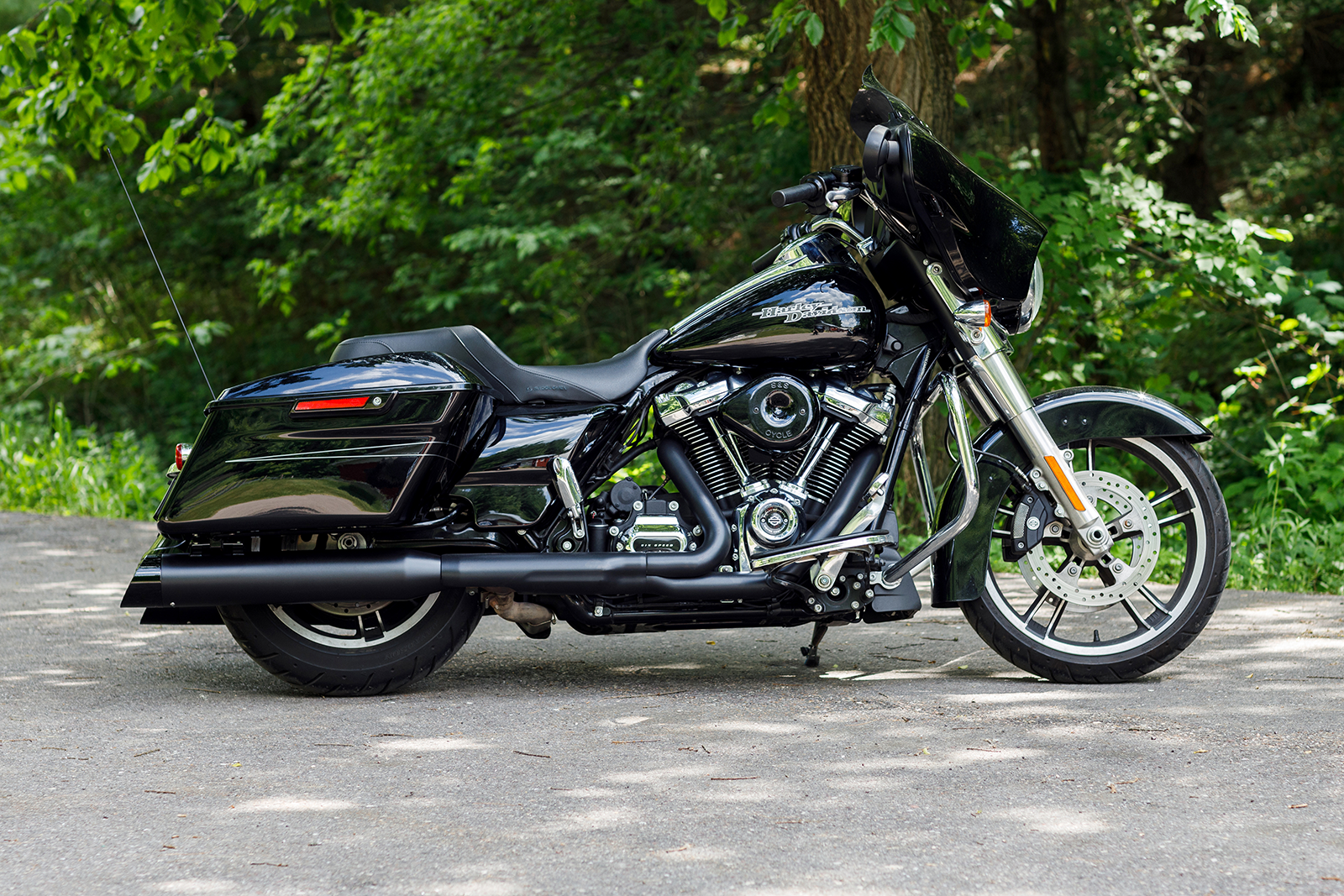 4-1/2" MK45 Cutlass Performance Mufflers - 4-1/2" Black MK45 Cutlass Performance Mufflers [1801-1493] - Image 4