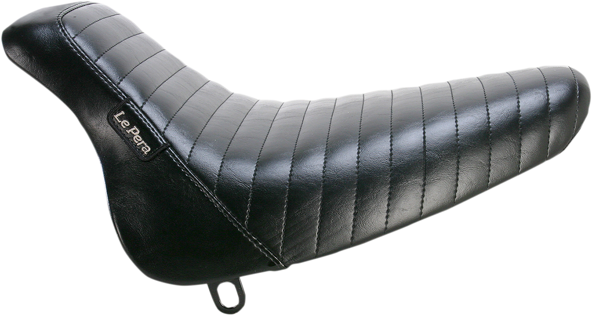 Bare Bones Solo Seat - Pleated - Black - Softail '00-'07 [0802-0819]