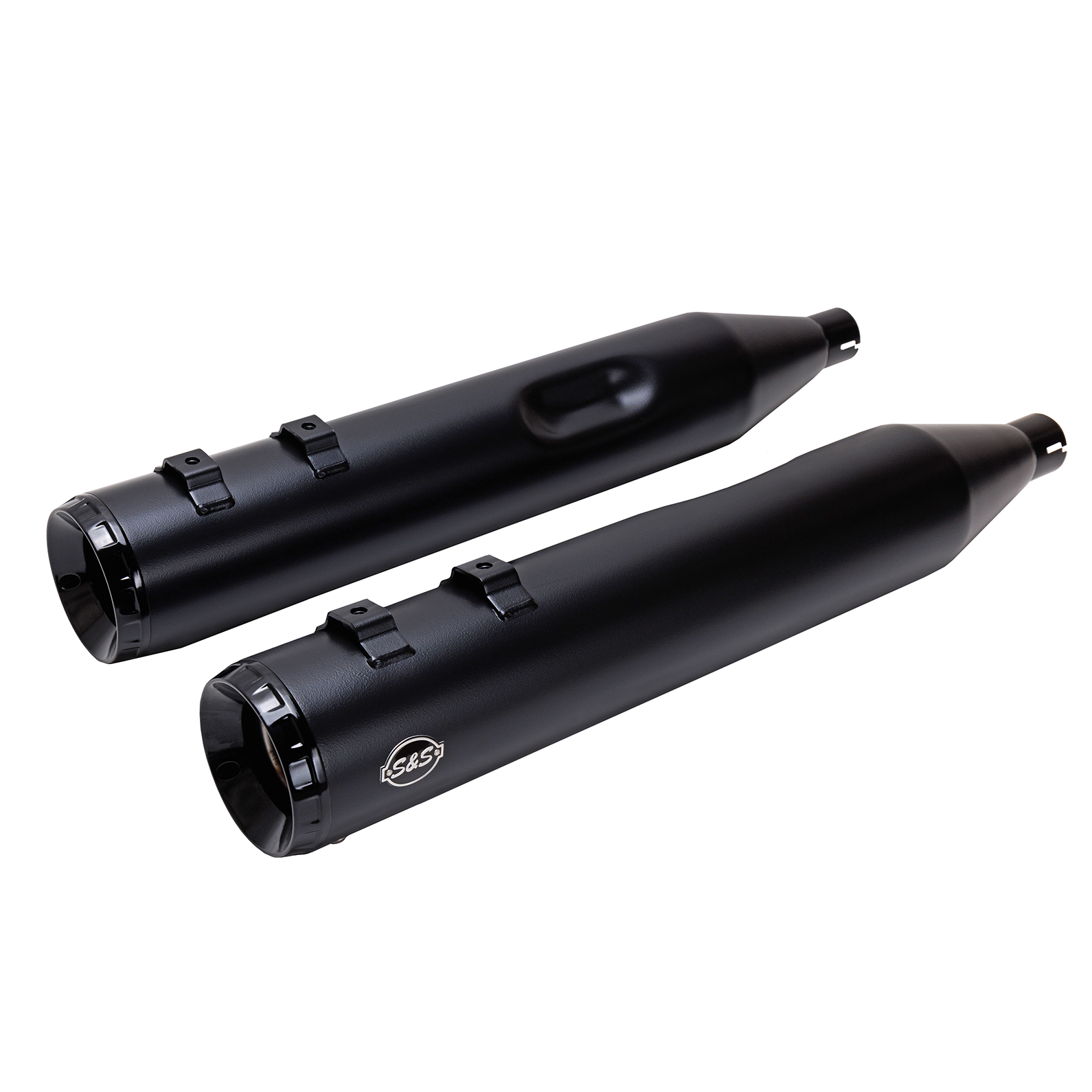 4-1/2" GNX Slip-On Mufflers - Guardian Black [1801-1767] - Image 7